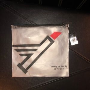 Clear Sephora makeup bag
